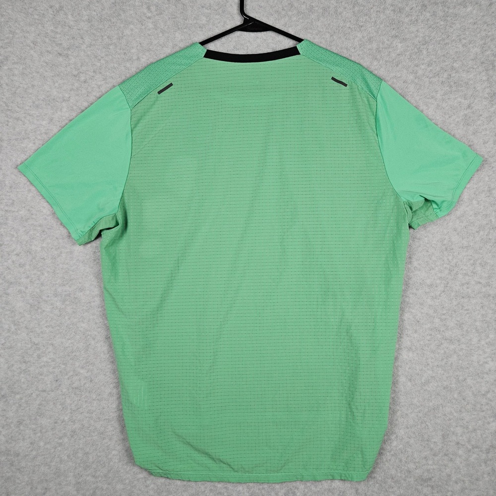 Nike (Men's XL) Green Trail Dri-Fit Rise 365 Running Shirt Performance Athletic - Picture 6 of 8